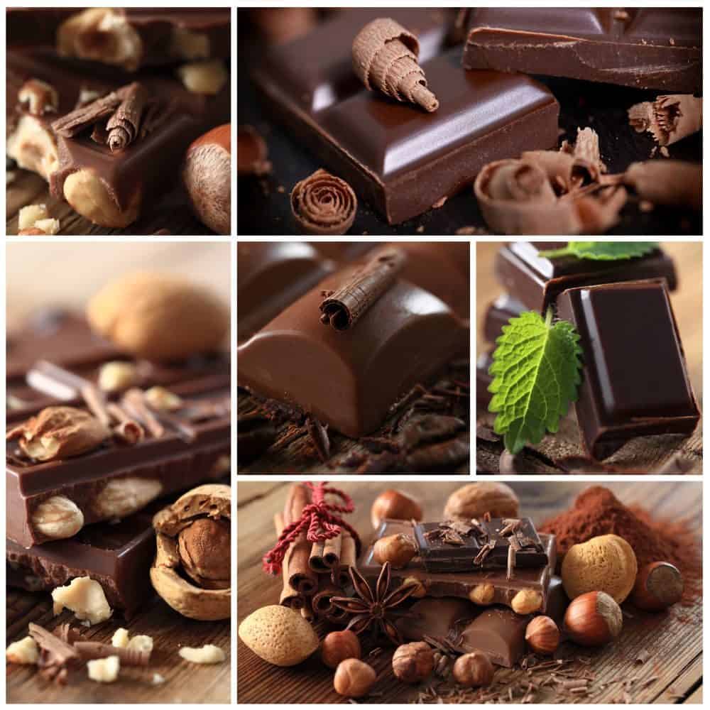Schokolade - Collage